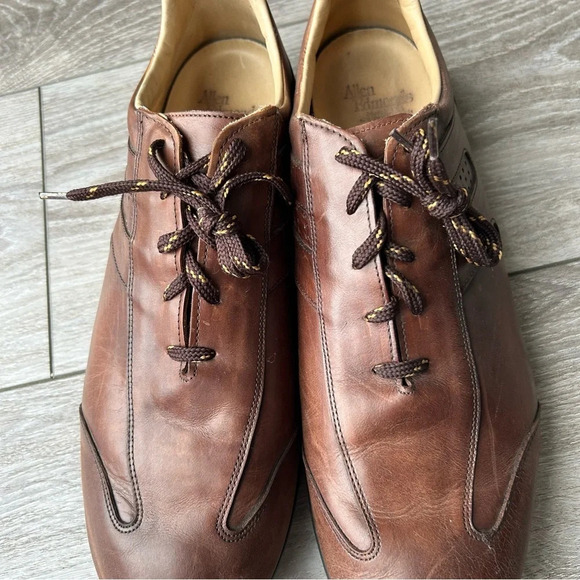 Vintage Allen Edmonds Peyton Fine Leather Oxford Shoes - Picture 5 of 14